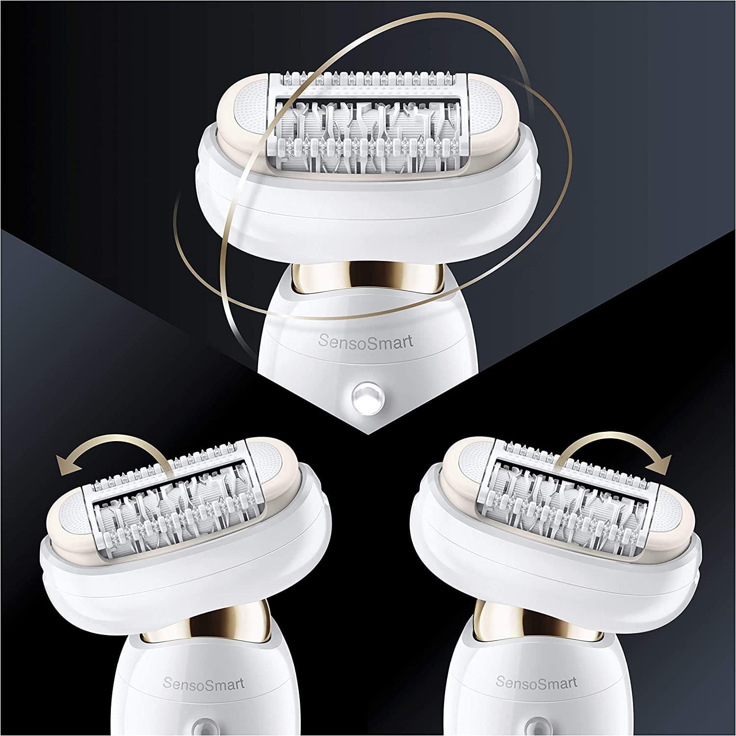 Buy Braun,Braun Silk-épil 9 Flex Epilator, Flexible Head for Easier Hair Removal with Ladies Electric Shaver & Trimmer, Gifts for Women, UK 2 Pin Plug, 9-020, White/Gold - Gadcet.com | UK | London | Scotland | Wales| Ireland | Near Me | Cheap | Pay In 3 | Epilators